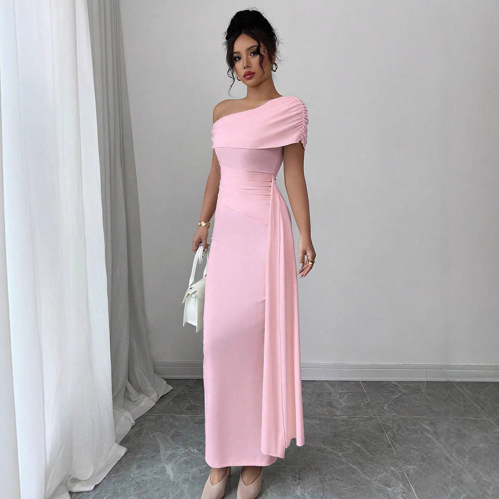 Off-Shoulder Evening Dress